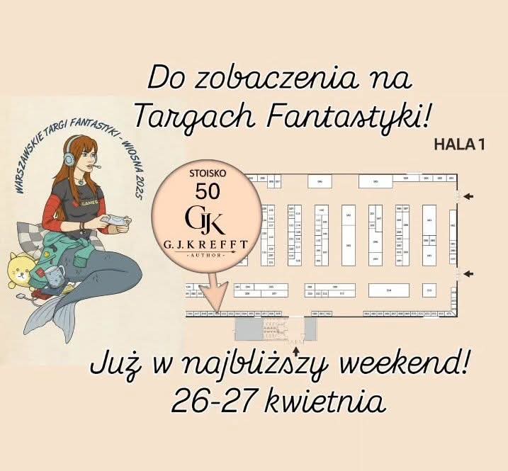 Targi Fantastyki w Warszawie 26-27.04.2025.