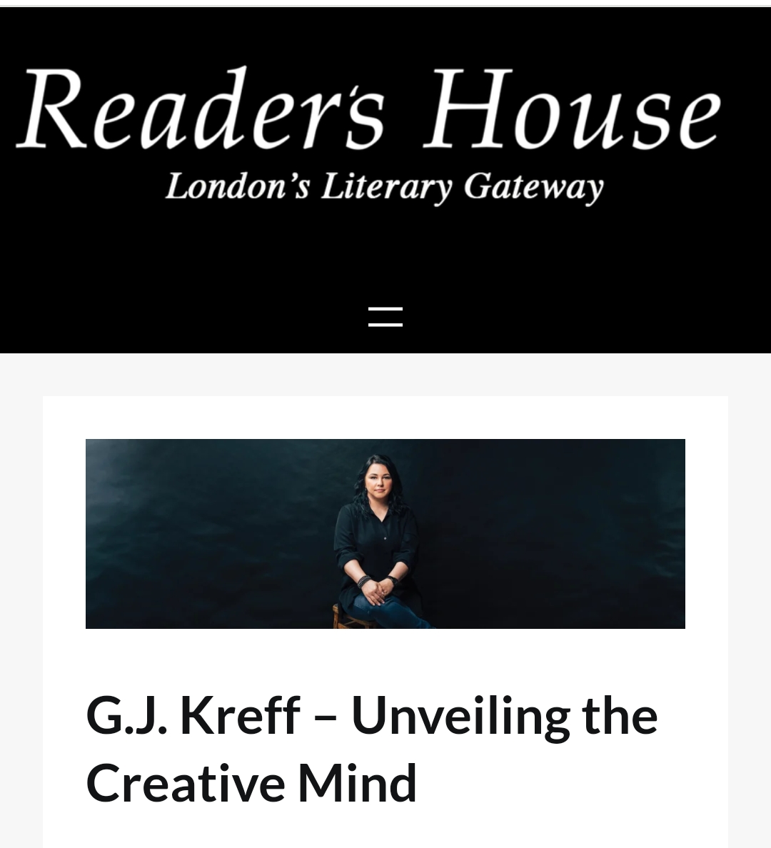 Interview with Reader's House 